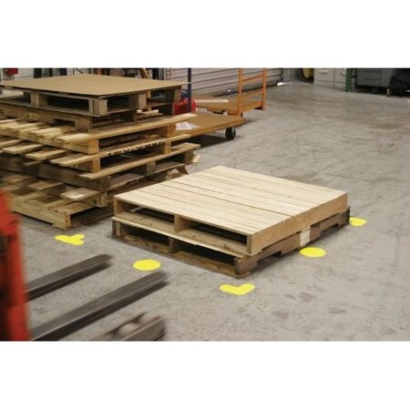 Accuform SLIPGARD FLOOR SHAPE FOOTPRINT PTS613BK PTS613BK